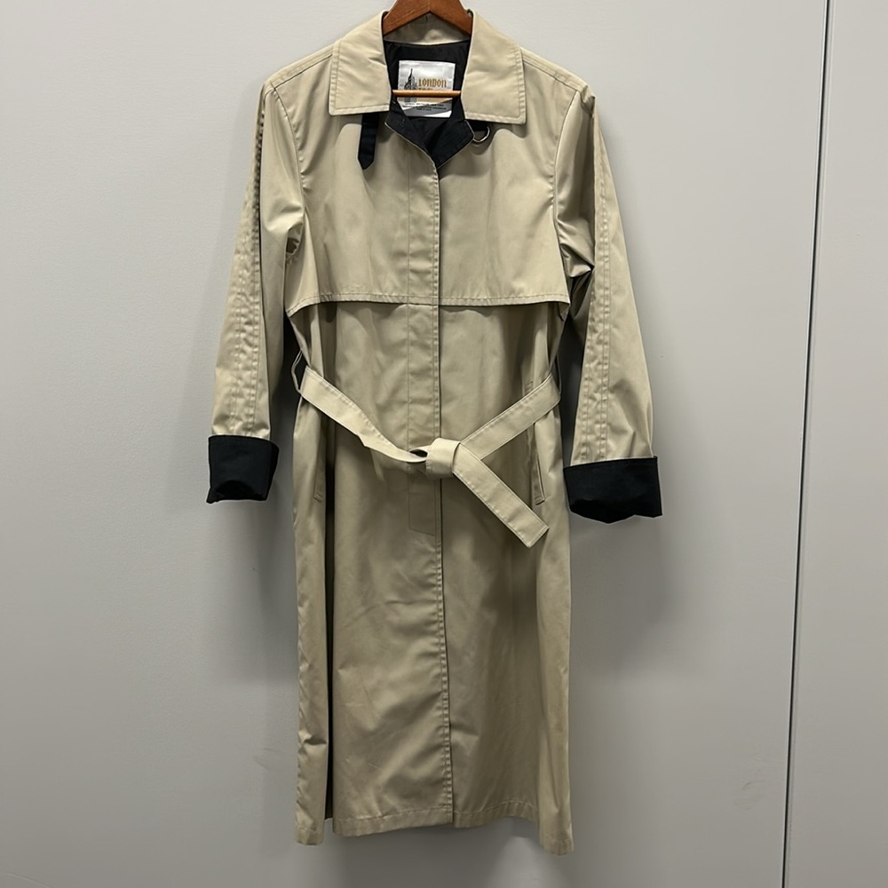 London Fog womens trench 12 petite
